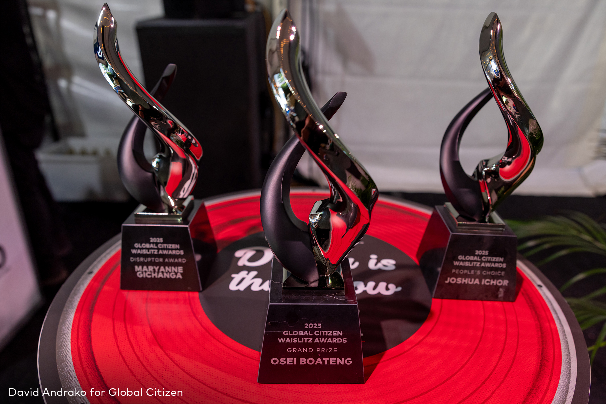 2025 Waislitz Awards trophies
