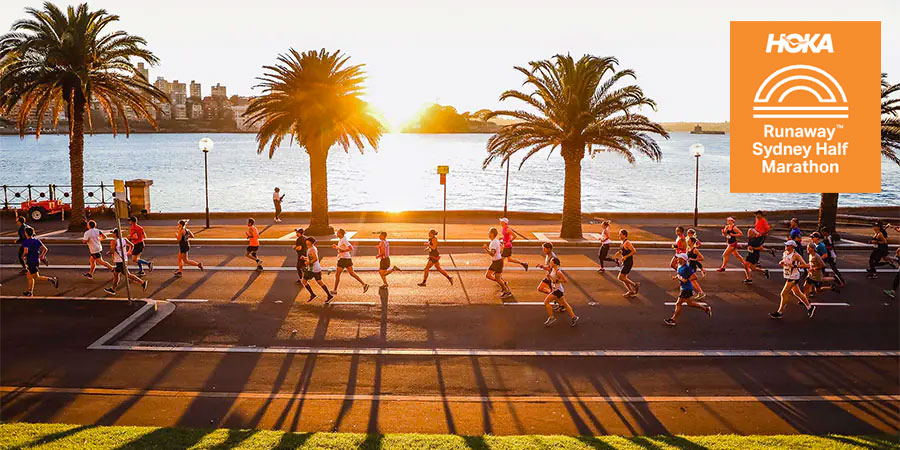 SACH-HOKA Team Shines at the Runaway Sydney Half Marathon